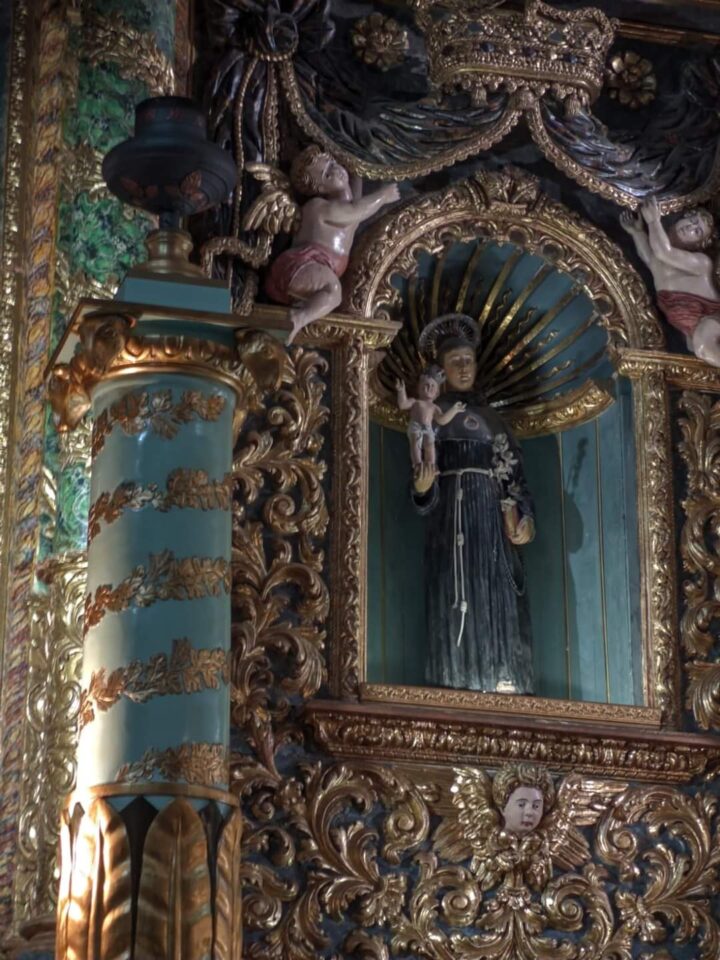 Restauro Altare Gremio dei Sarti NS di Montserrat